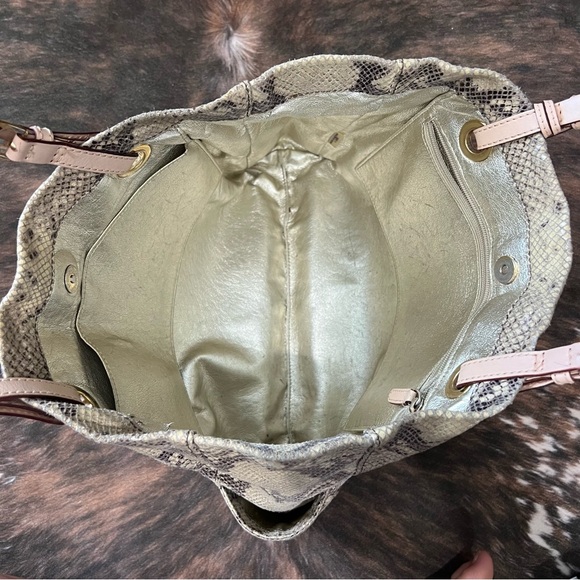 Michael Kors Snake Print Tote Bag - Picture 5 of 10